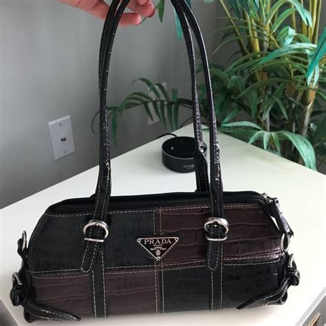 prada milano purse 1913|vintage prada nylon crossbody bag.